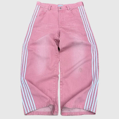 Baggy Striped Y2K Jeans