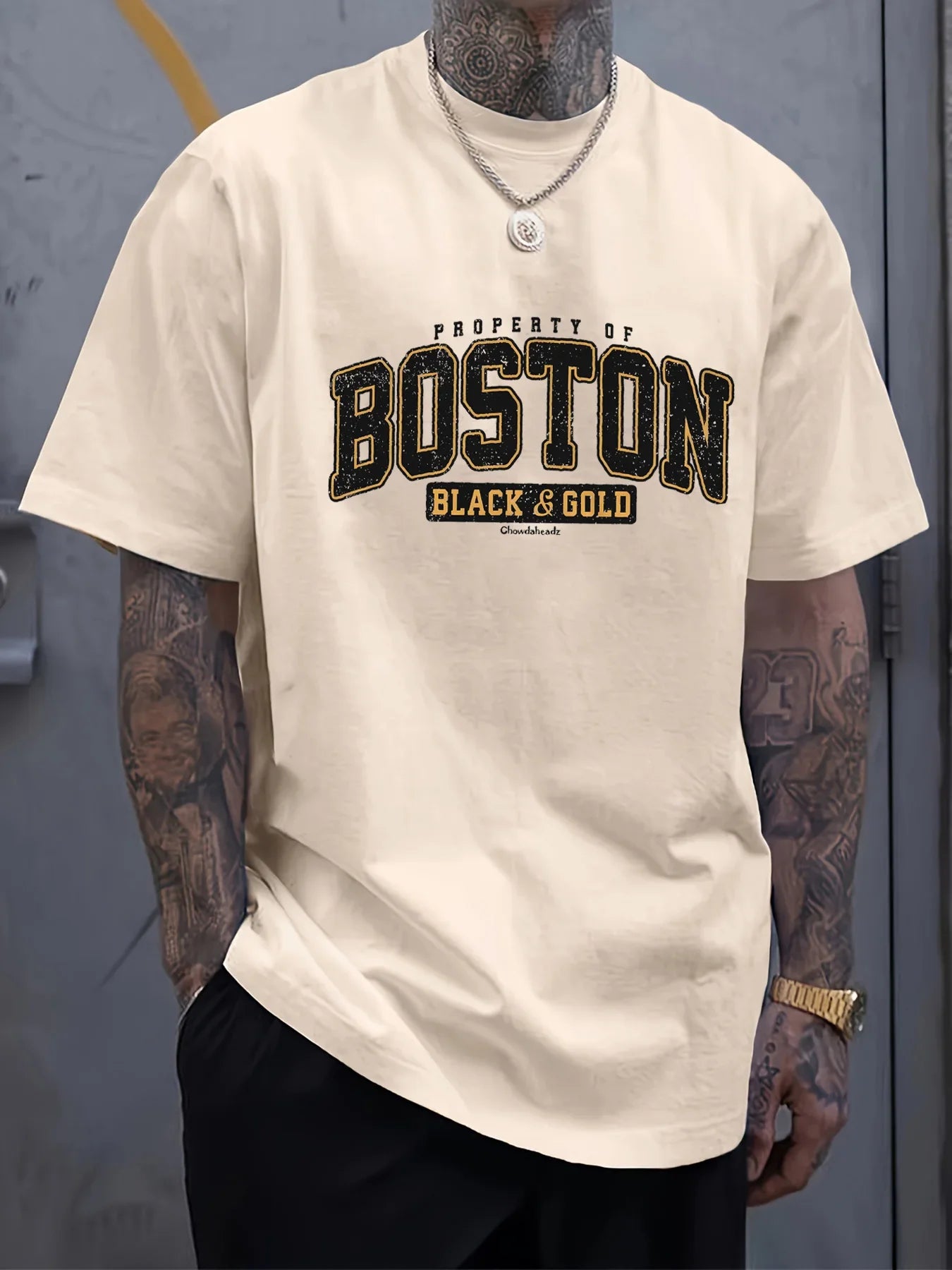 Baggy Boston Tee
