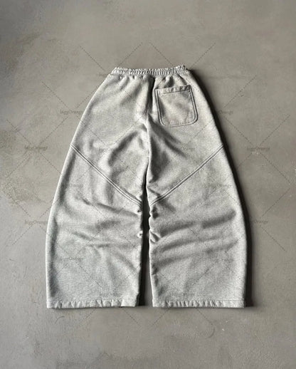 2025 Mens Street Wear Wide-leg Baggy Sweats