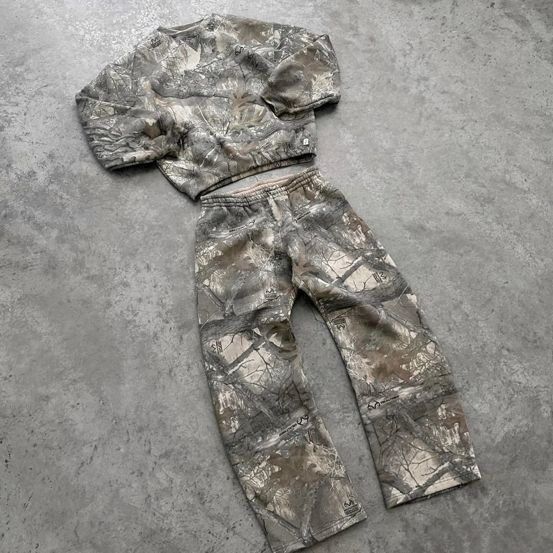 Camo Hoodie, Zip up, Sweats