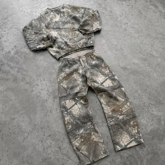 Camo Hoodie, Zip up, Sweats