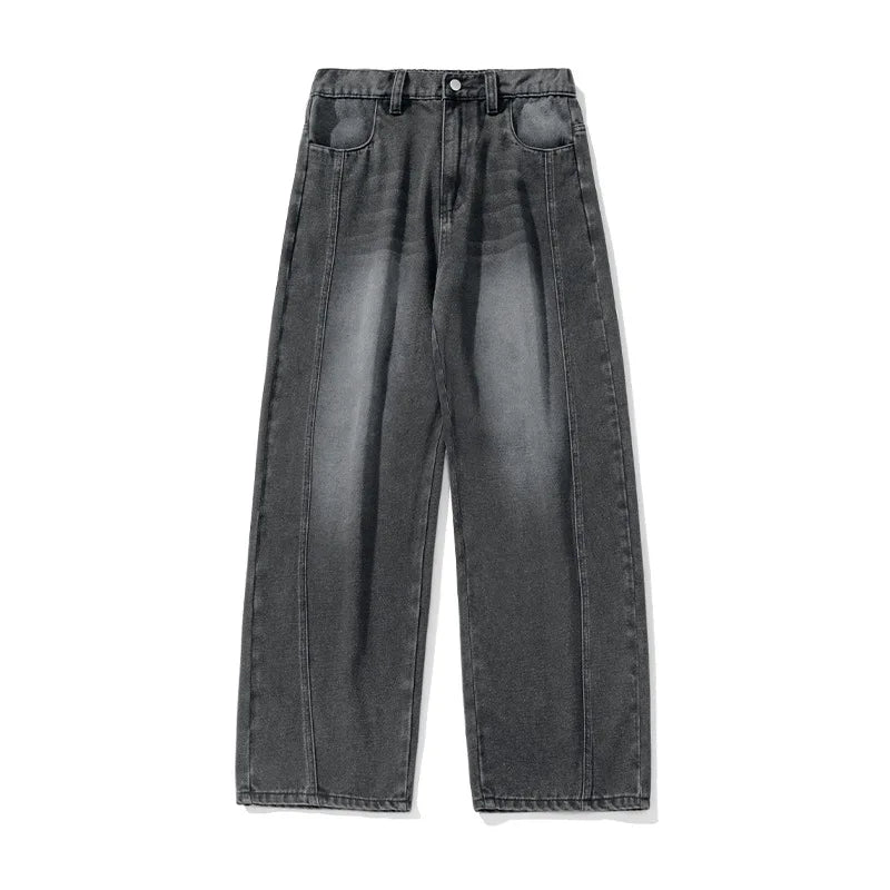 HANLU 2025 Retro Baggy Jeans