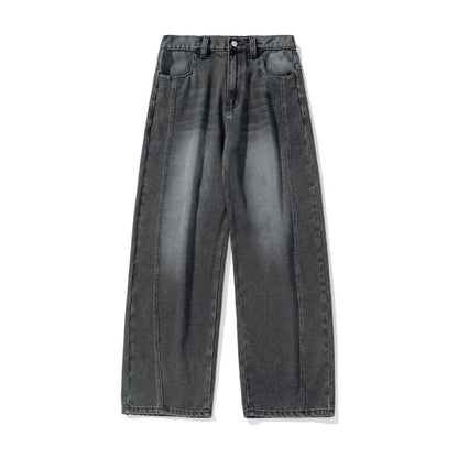 HANLU 2025 Retro Baggy Jeans