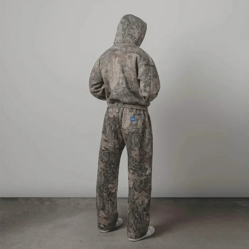 Camo Hoodie, Zip up, Sweats