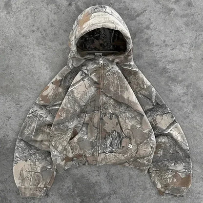 Camo Hoodie, Zip up, Sweats