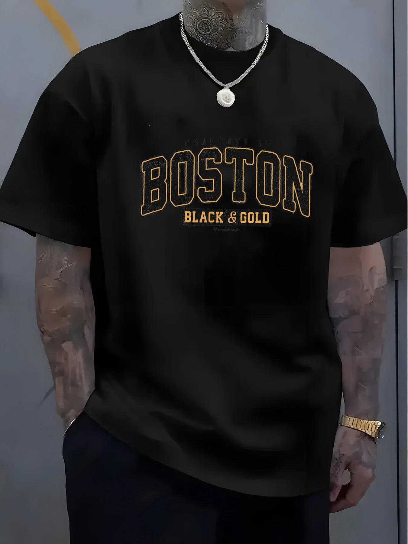 Baggy Boston Tee