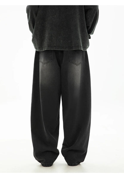 HANLU 2025 Retro Baggy Jeans