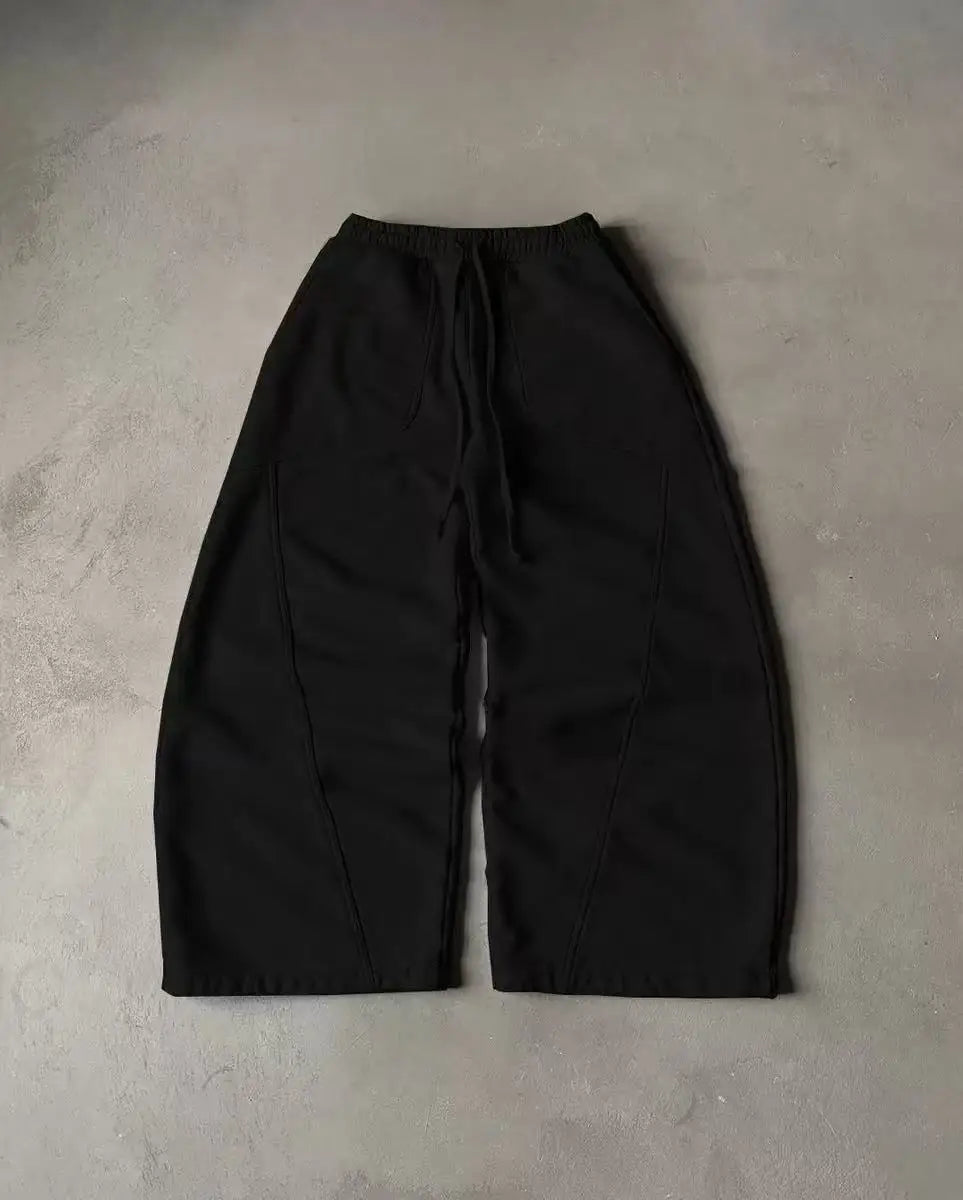 2025 Mens Street Wear Wide-leg Baggy Sweats